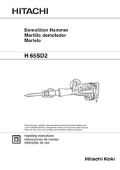 Hitachi H 65SD2 Instrucciones De Manejo