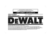 DeWalt DWO59 Manual De Instrucciones