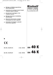 Einhell Royal BM 46 K Manual De Instrucciones
