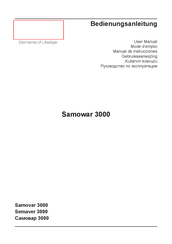 Beem Samowar 3000 Manual De Instrucciones