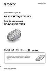 Sony Handycam HDR-SR5 Guía De Operaciónes