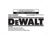 DeWalt DW7440RS Manual De Instrucciones