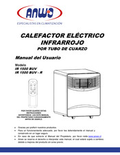 anwo IR 1500 BUV Manual Del Usuario