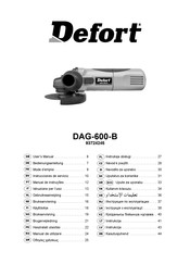 Defort DAG-600-B Instrucciones De Servicio