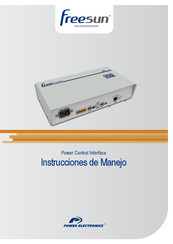 Power Electronics freesun FSIM03BE Instrucciones De Manejo