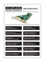 König Electronic CMP-SOUNDCAR21 Manual De Uso