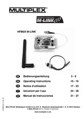 Multiplex HFMG4 M-LINK Manual De Instrucciones