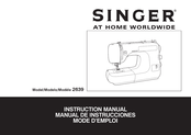 Singer 2639 Manual De Instrucciones