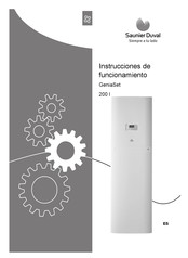 Saunier Duval GeniaSet 200 l Instrucciones De Funcionamiento