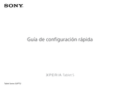 Sony SGPT12 Serie Guía De Configuración Rápida