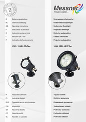 Messner Messner UWL 1220 LED/Tec Instrucciones De Servicio