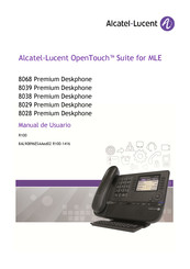 Alcatel-Lucent OpenTouch 8039 Premium Deskphone Manual De Usuario