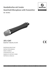 Monacor ATS-12HT Manual De Instrucciones