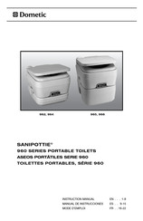 Dometic sanipottie 964MSD Manual De Instrucciones