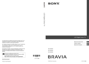 Sony BRAVIA KDL-40Z4500 Manual De Instrucciones