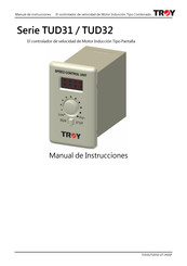 TROY TUD32 Serie Manual De Instrucciones