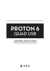 NEO PROTON 6 QUAD USB Manual De Usuario