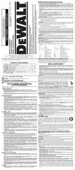 DeWalt DC742 Manual De Instrucciones