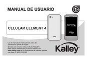 Kalley CELULAR ELEMENT 4 Manual Del Usuario