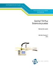 TSI Certifier FA Plus Manual Del Usuario