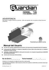 Guardian Pro Serie Manual Del Usuario