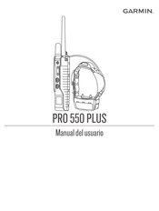 Garmin PRO 550 PLUS Manual Del Usuario