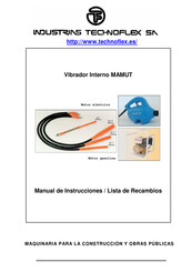 Technoflex Mamut Manual De Instrucciones