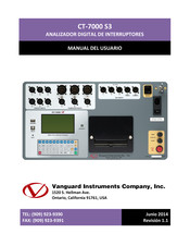 Vanguard CT-7000 S3 Manual Del Usuario