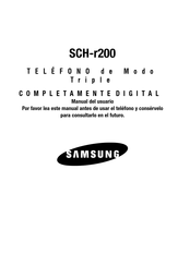 Samsung SCH-r200 Manual Del Usuario