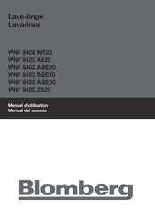 Blomberg WNF 8402 AQE20 Manual Del Usuario