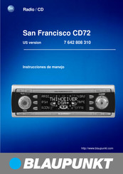 Blaupunkt San Francisco CD72 Instrucciones De Manejo