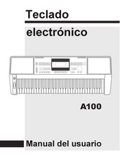 Teclado Musical A100 Manual Del Usuario