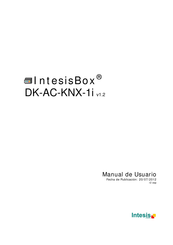 IntesisBox DK-AC-KNX-1i Manual De Usuario