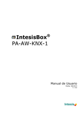 IntesisBox PA-AW-KNX-1 Manual De Usuario