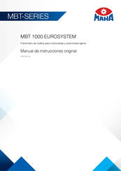 MAHA MBT 1000 EUROSYSTEM Manual De Instrucciones