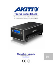 Akitio Taurus Super-S LCM Manual Del Usuario