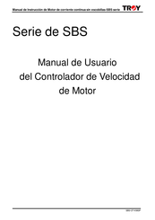 TROY SBS Serie Manual De Usuario