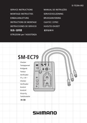 Shimano SM-EC79 Instrucciones De Servicio