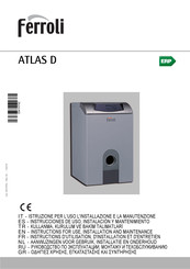 Ferroli ATLAS D 50 Instrucciones De Uso