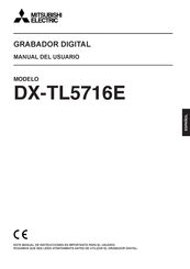 Mitsubishi Electric DX-TL5716E Manual Del Usuario