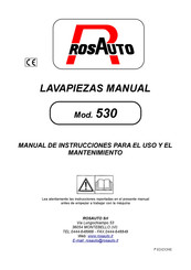 ROSAUTO 530 Manual De Instrucciones Para El Uso Y El Mantenimiento