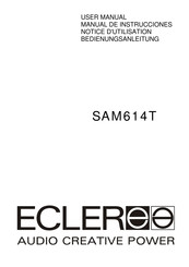 Ecler SAM614T Manual De Instrucciones