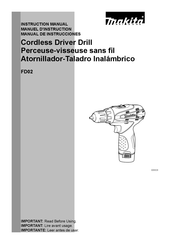 Makita FD02 Manual De Instrucciones