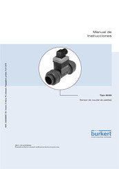 Burkert 8030 Manual De Instrucciones