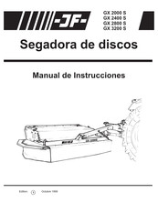 JF GX 2800 S Manual De Instrucciones