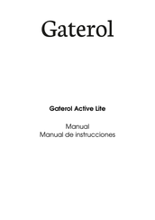 Gaterol Active Lite Manual De Instrucciones