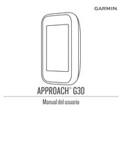 Garmin APPROACH G30 Manual Del Usuario