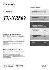 Onkyo TX-NR809 Manual De Instrucciones