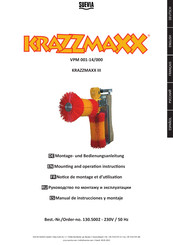 Suevia KRAZZMAXX III Manual De Instrucciones Y Montaje