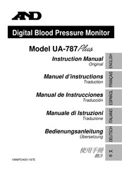 AND UA-787 Plus Manual De Instrucciones